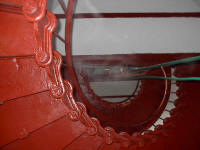 Hatteras Lighthouse Staircase by Phillip Turner